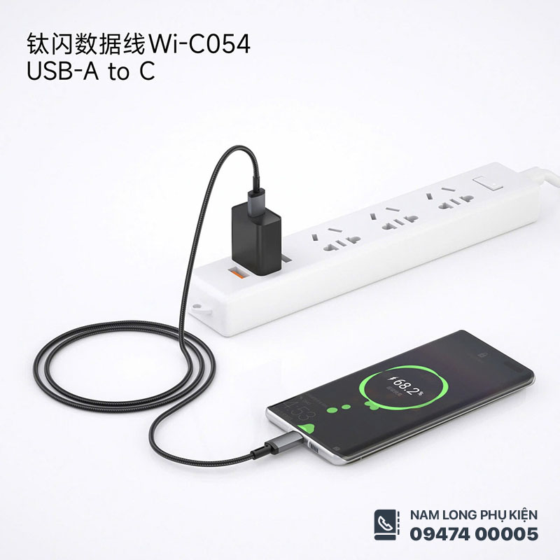 Cáp sạc Type C WiWU Titanlink C054