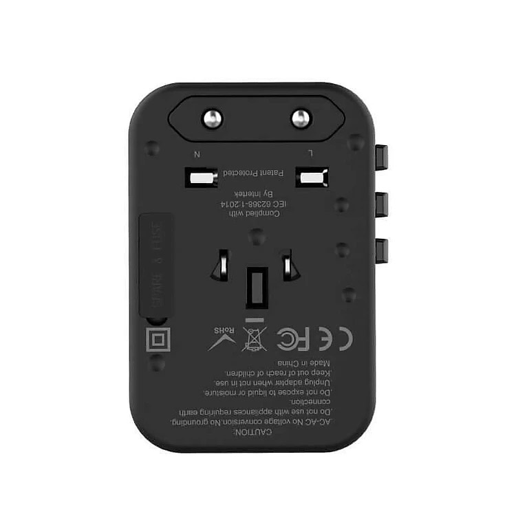 Cốc sạc du lịch đa năng WiWU UA303 35.5W