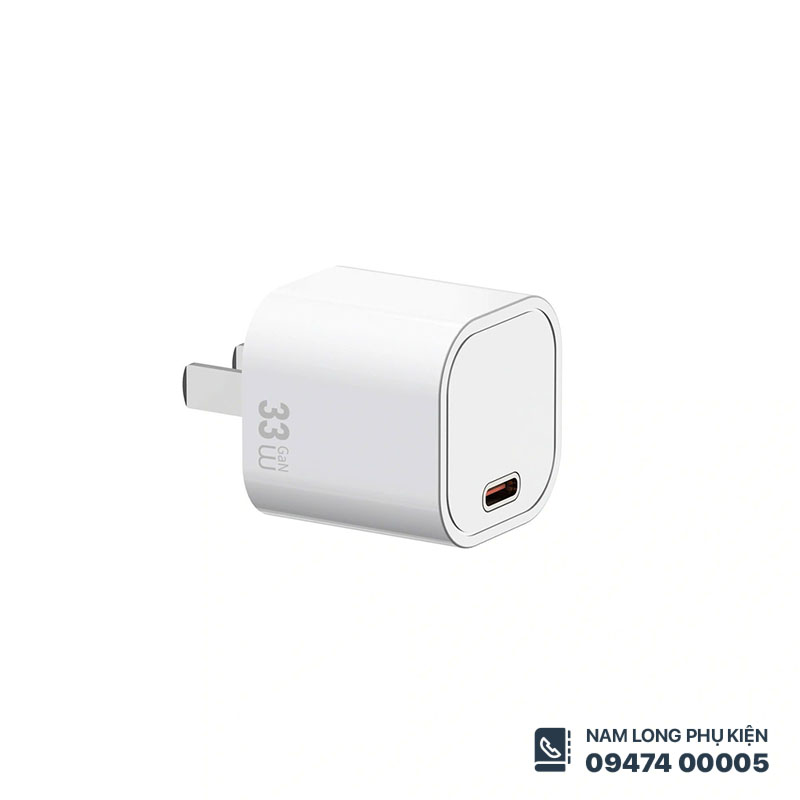 Củ sạc nhanh WiWU 33W Cube GaN