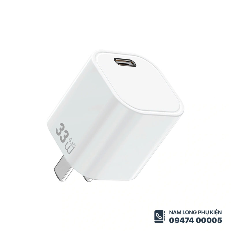 Củ sạc nhanh WiWU 33W Cube GaN