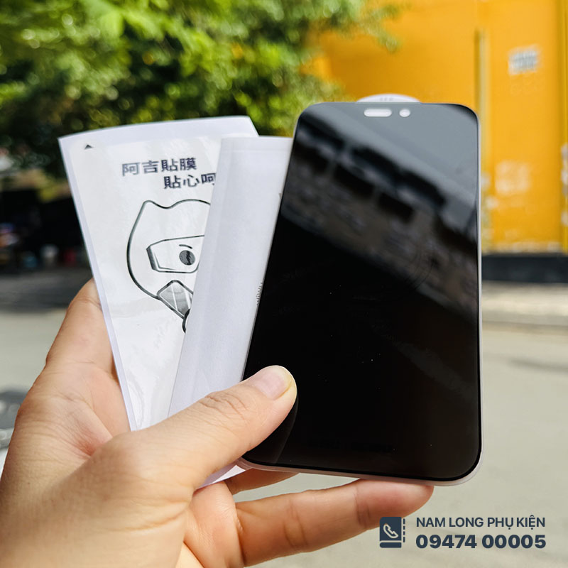 Cường lực chống nhìn trộm WiWU 360 iPhone