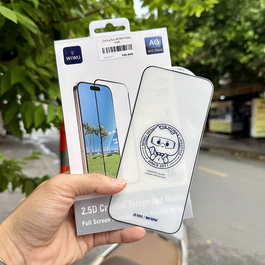 Cường Lực iPhone 16 Series Trong Suốt WiWU GT-010 Chính Hãng