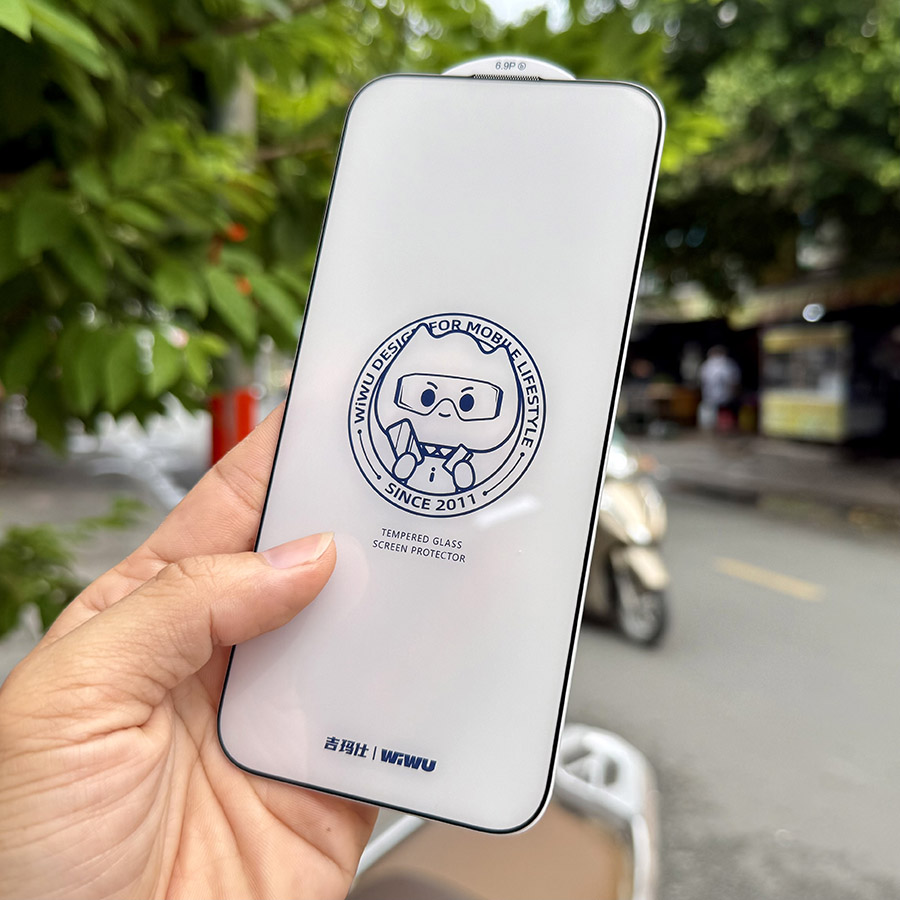Cường Lực iPhone 16 Series Trong Suốt WiWU GT-010 Chính Hãng