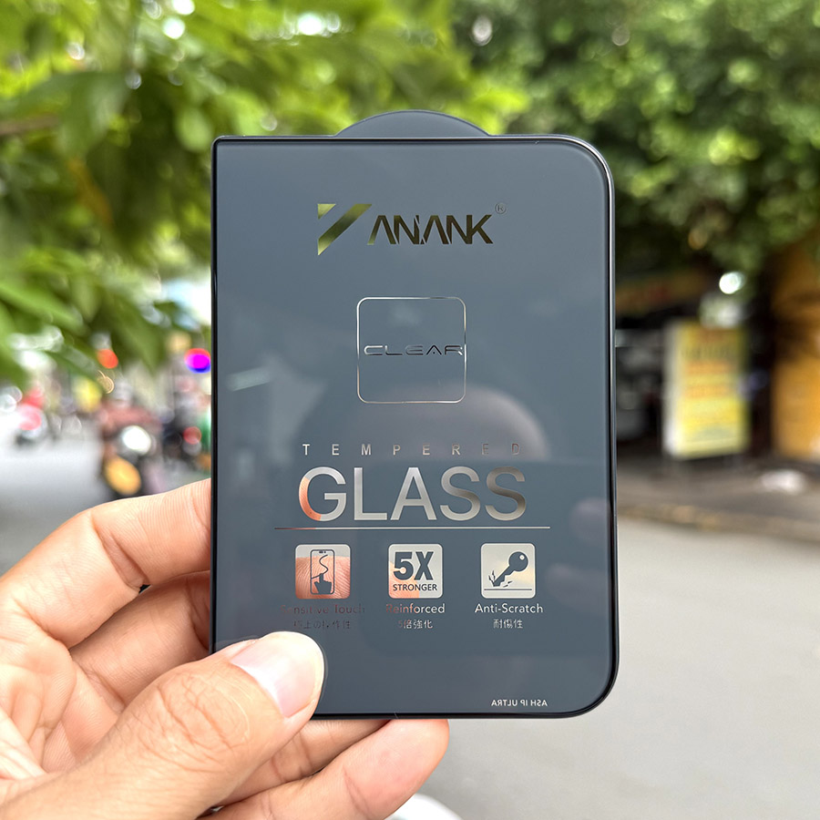 Cường Lực iPhone 18 Ultra Anank 9H Trong Suốt Chính Hãng