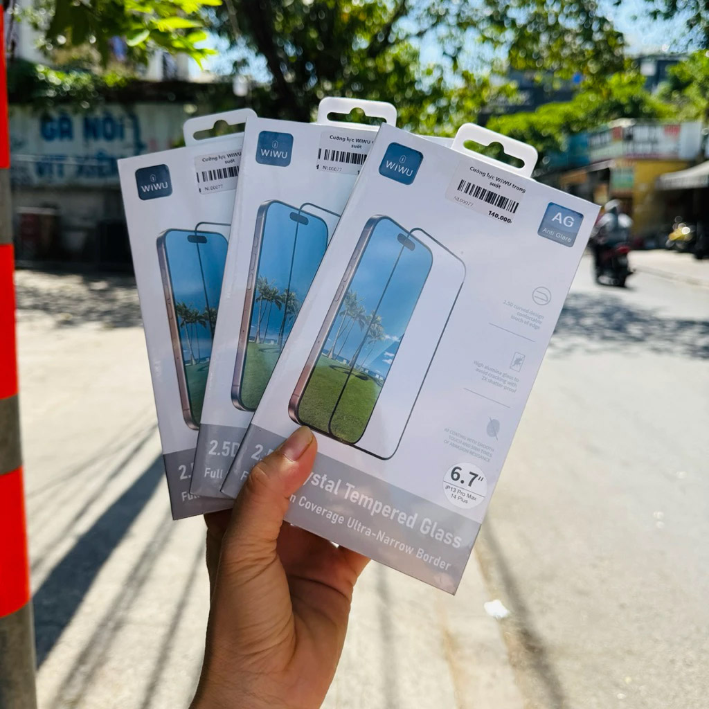 Cường lực WiWU HD Smooth Screen Protector cho iPhone