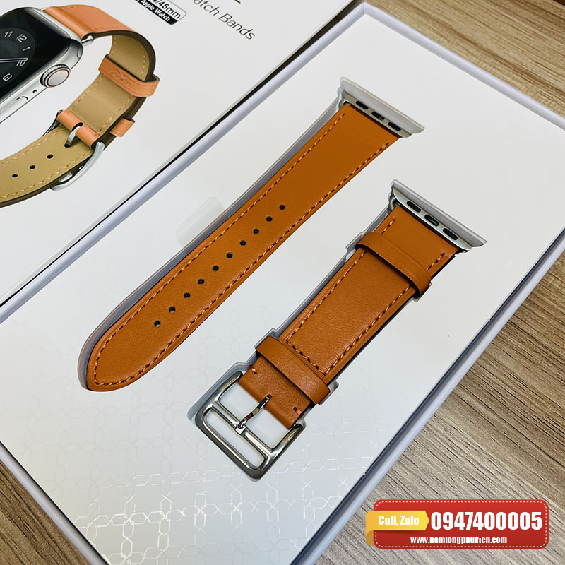 Dây đồng hồ Apple Watch Wiwu Attelage Leather