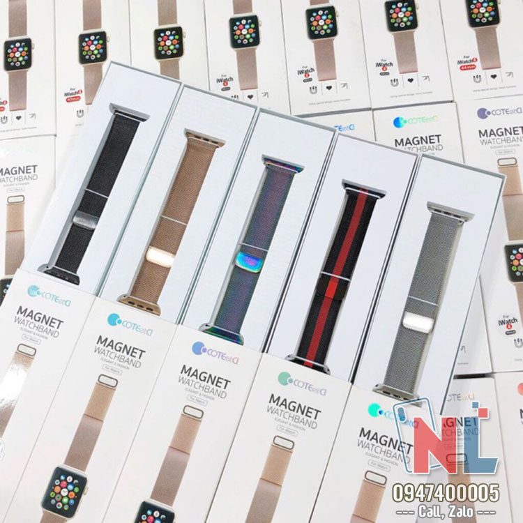 Dây thép Apple Watch Milanese đủ size