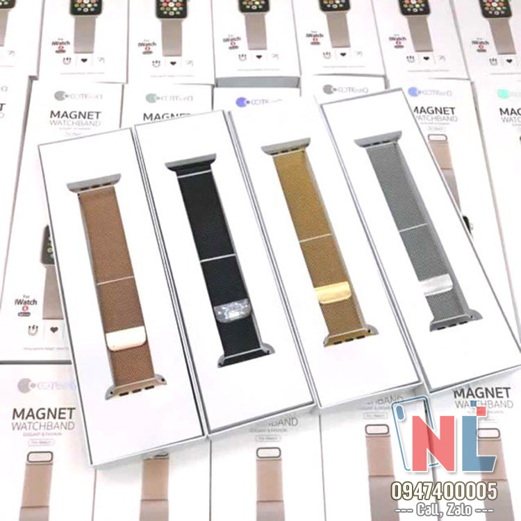 Dây thép Apple Watch Milanese đủ size
