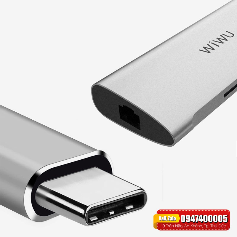 Hub chuyển đổi WiWu Alpha 6in1 A631STR
