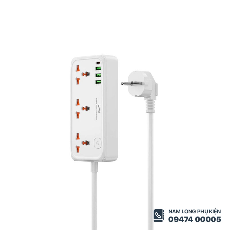 Ổ điện WiWU Cube Strip 30W S005