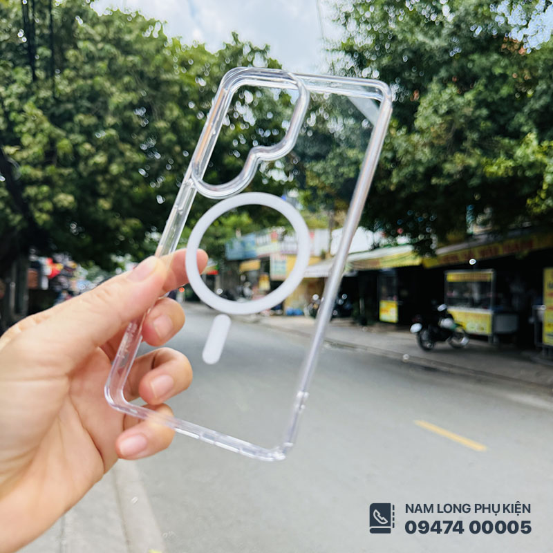 Ốp lưng Galaxy S26 Ultra trong suốt Magsafe Likgus