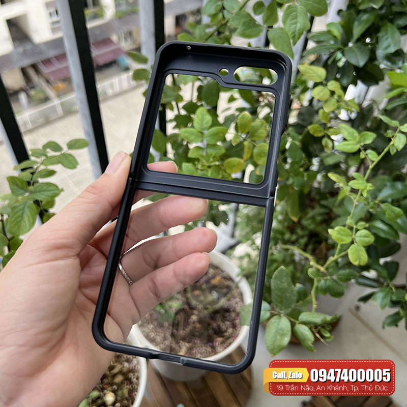Ốp lưng Galaxy Z Flip 5 Likgus trong viền màu