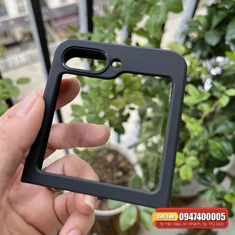 Ốp lưng Galaxy Z Flip 5 Likgus trong viền màu