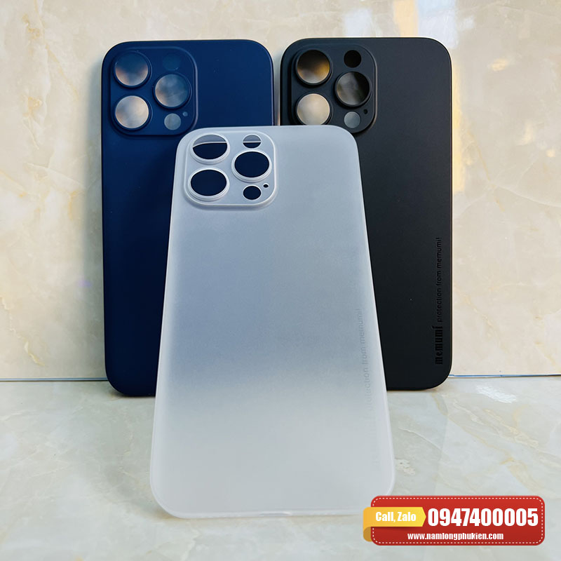 Ốp lưng iPhone 14 Pro Max Memumi siêu mỏng chính hãng