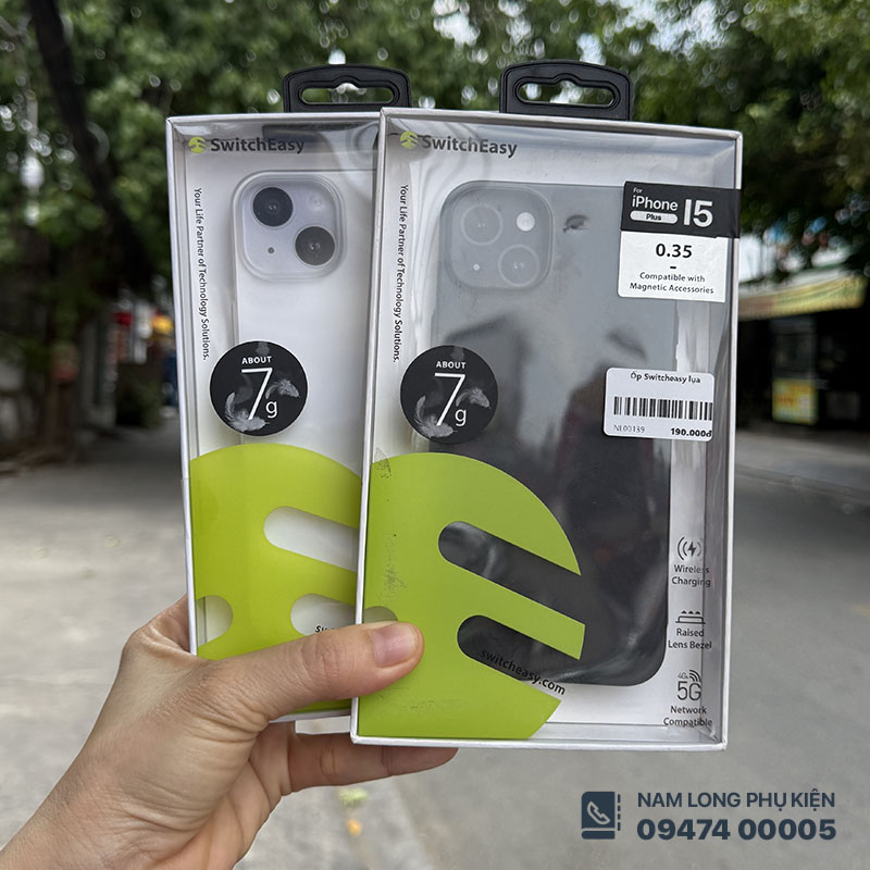 Ốp lưng iPhone 15 Plus Switcheasy Ultra thin
