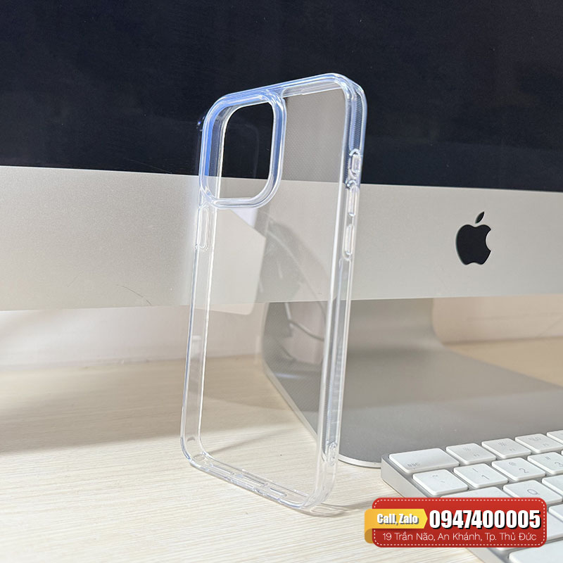 Ốp lưng iPhone 15 Pro Max Likgus PU viền mềm