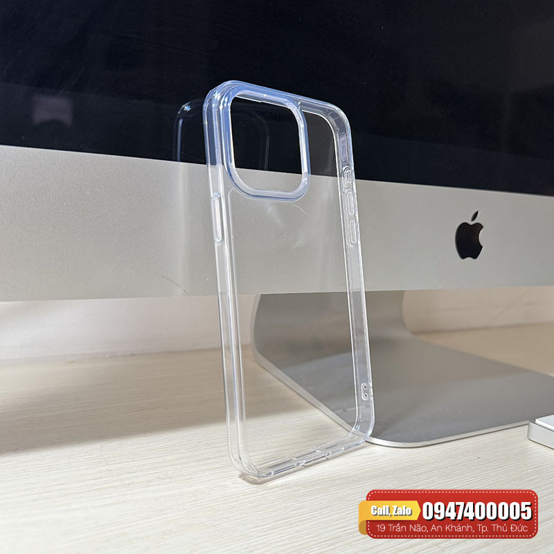 Ốp lưng iPhone 15 Pro Max Likgus PU viền mềm