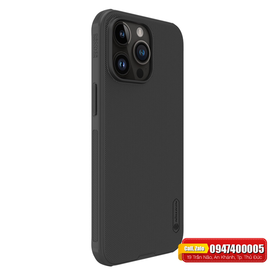 Ốp lưng iPhone 15 Pro Max Nillkin Frosted Shield