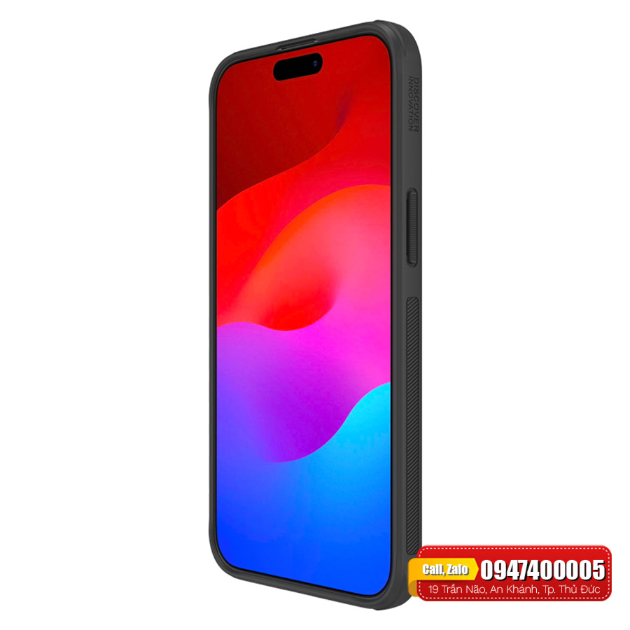 Ốp lưng iPhone 15 Pro Max Nillkin Frosted Shield