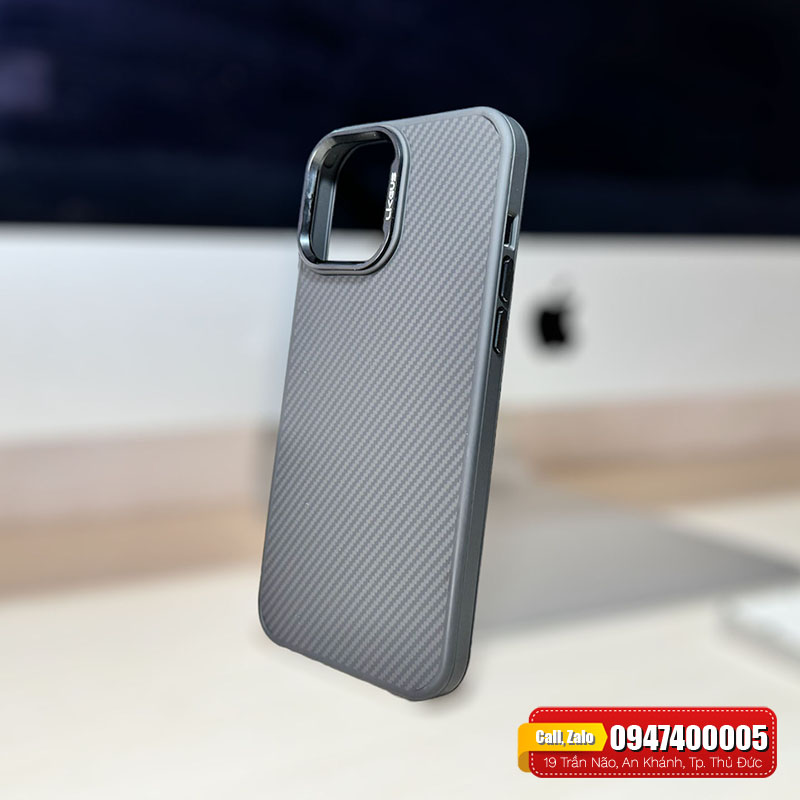 Ốp lưng iPhone 15 Pro Max Likgus Kevlar