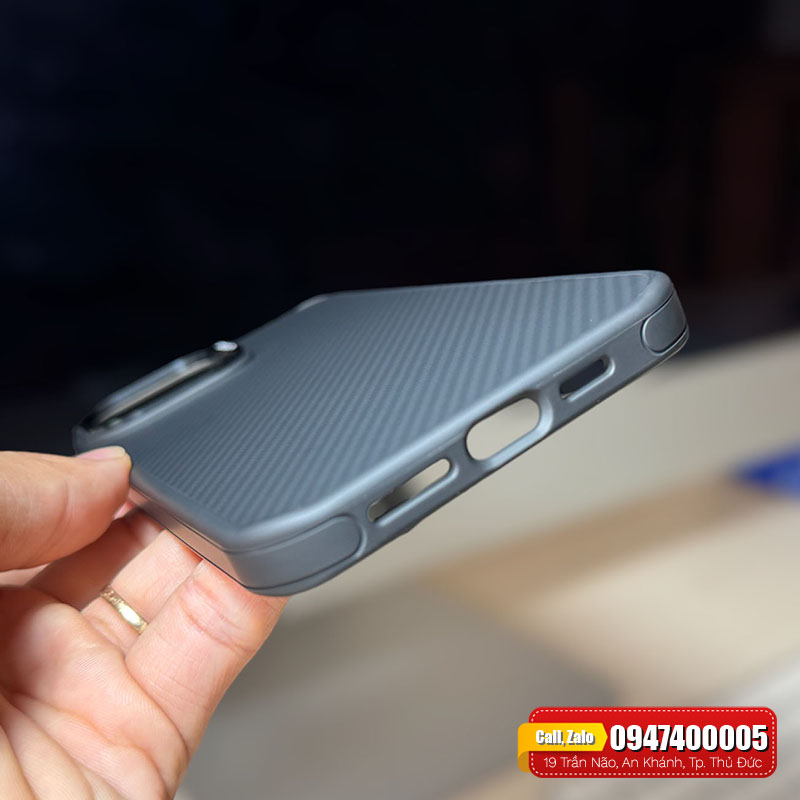 Ốp lưng iPhone 15 Pro Max Likgus Kevlar