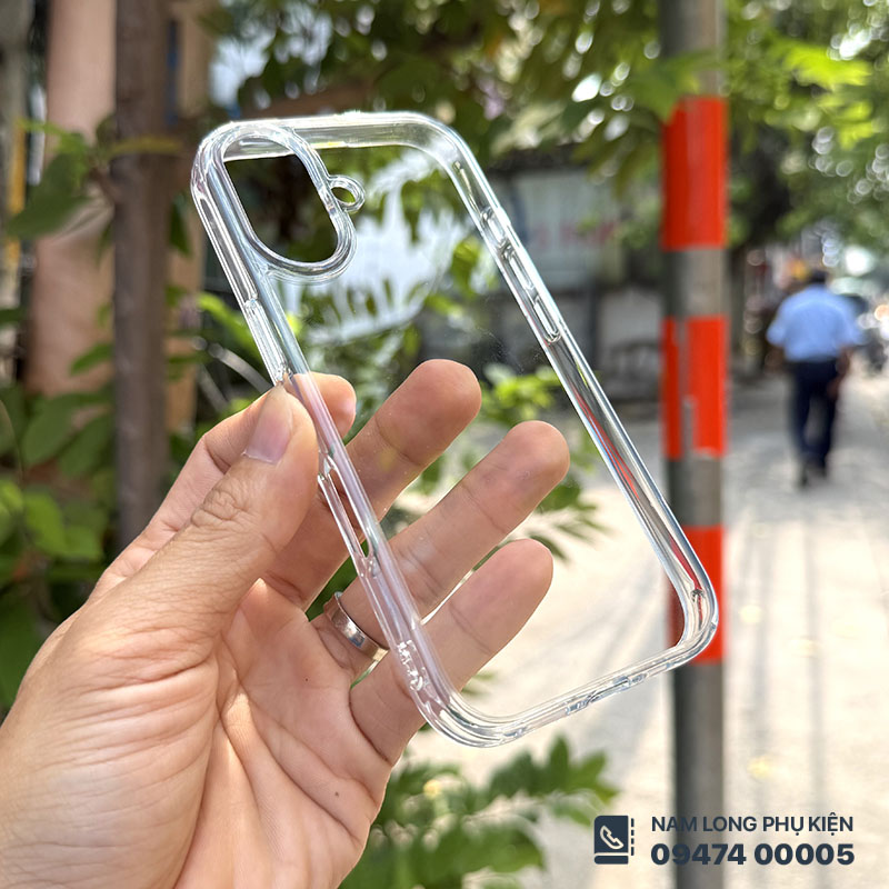 Ốp lưng iPhone 17 trong suốt WiWU