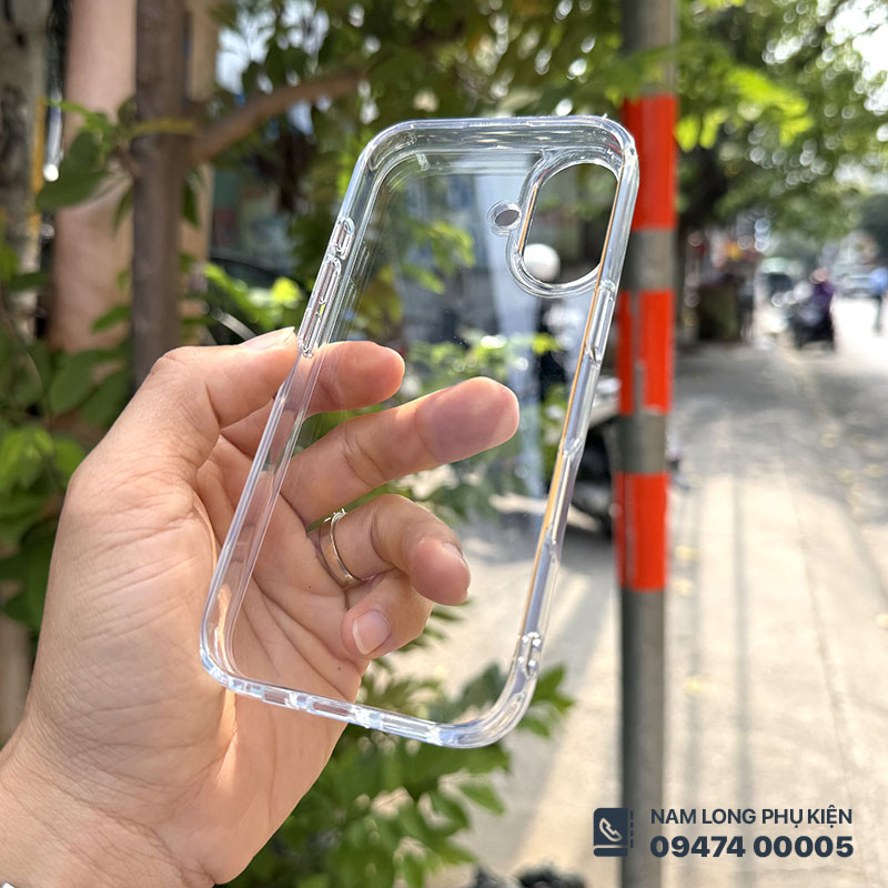 Ốp lưng iPhone 17 trong suốt WiWU