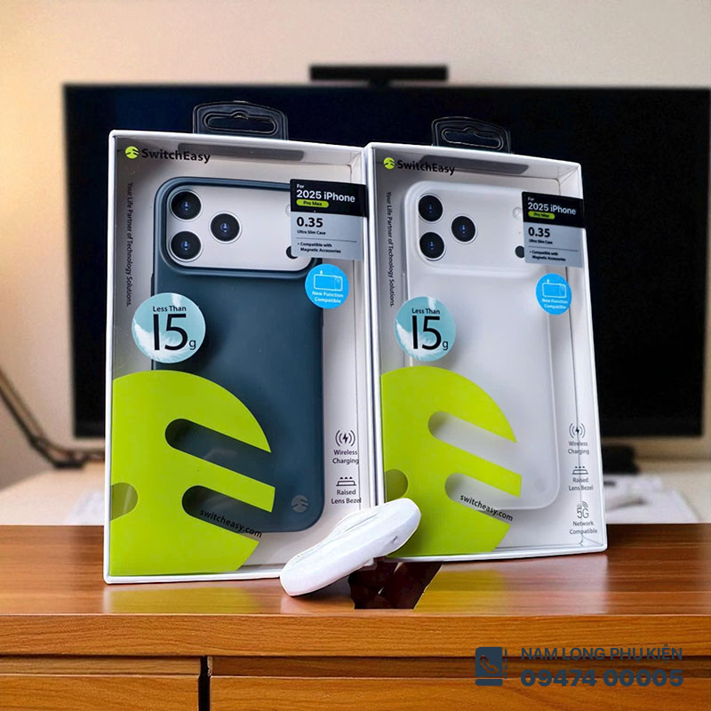Ốp lưng iPhone 17 Pro Switcheasy siêu mỏng