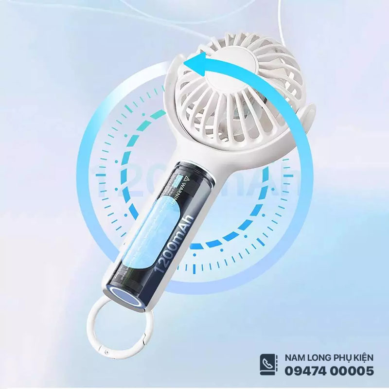 Quạt cầm tay WiWU Bubble FS08