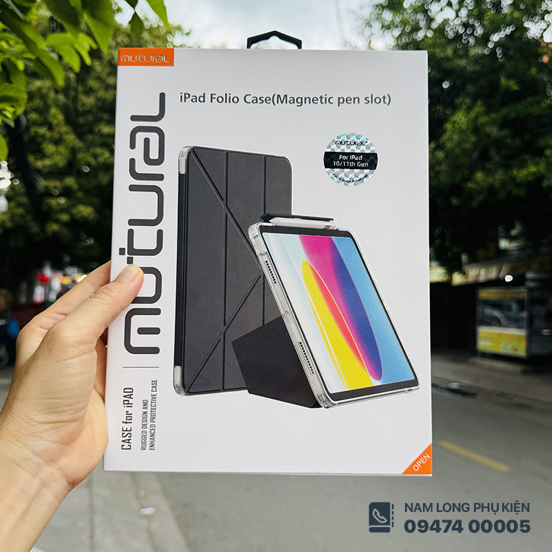 Bao da iPad Gen 10/ A16 Mutural Folio