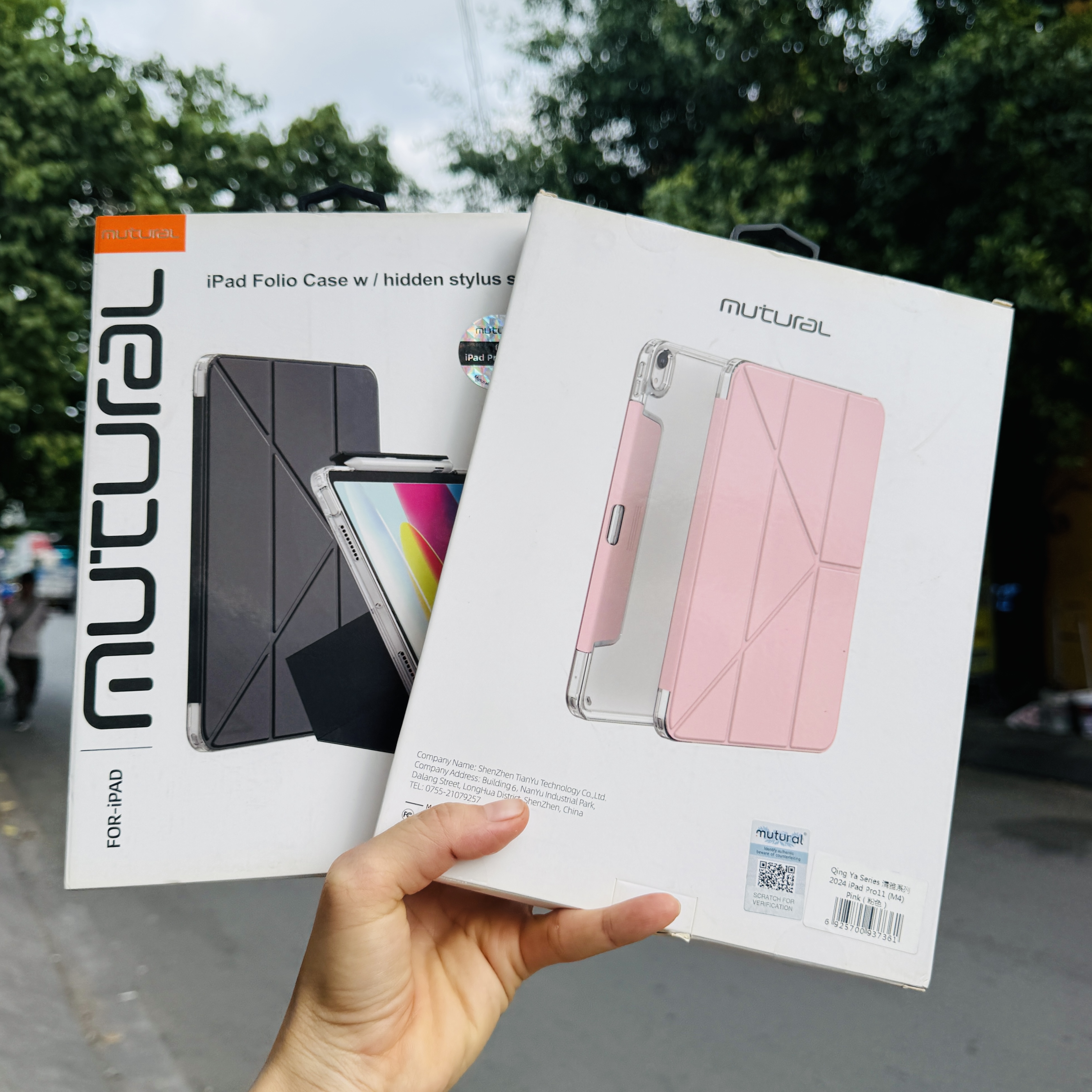 Bao da iPad Pro 11 M4/ M5 Mutural Folio