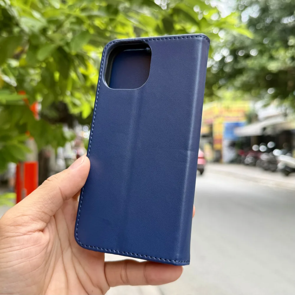 Bao Da iPhone 15 Có Ngăn Chứa Thẻ, Da PU Giá Tốt