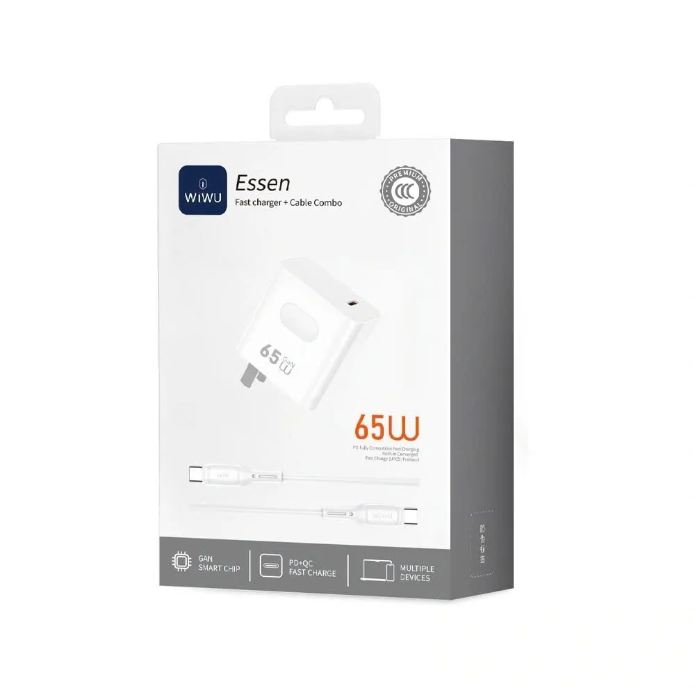 Bộ sạc nhanh 65W WiWU Essen G004