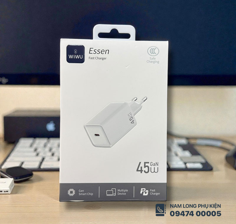 Củ sạc 45W WiWU Essen G036