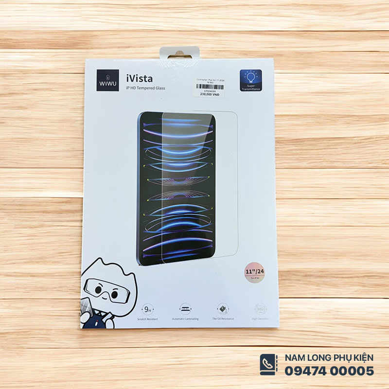 Kính cường lực iPad Air 11 inch WiWU 9H