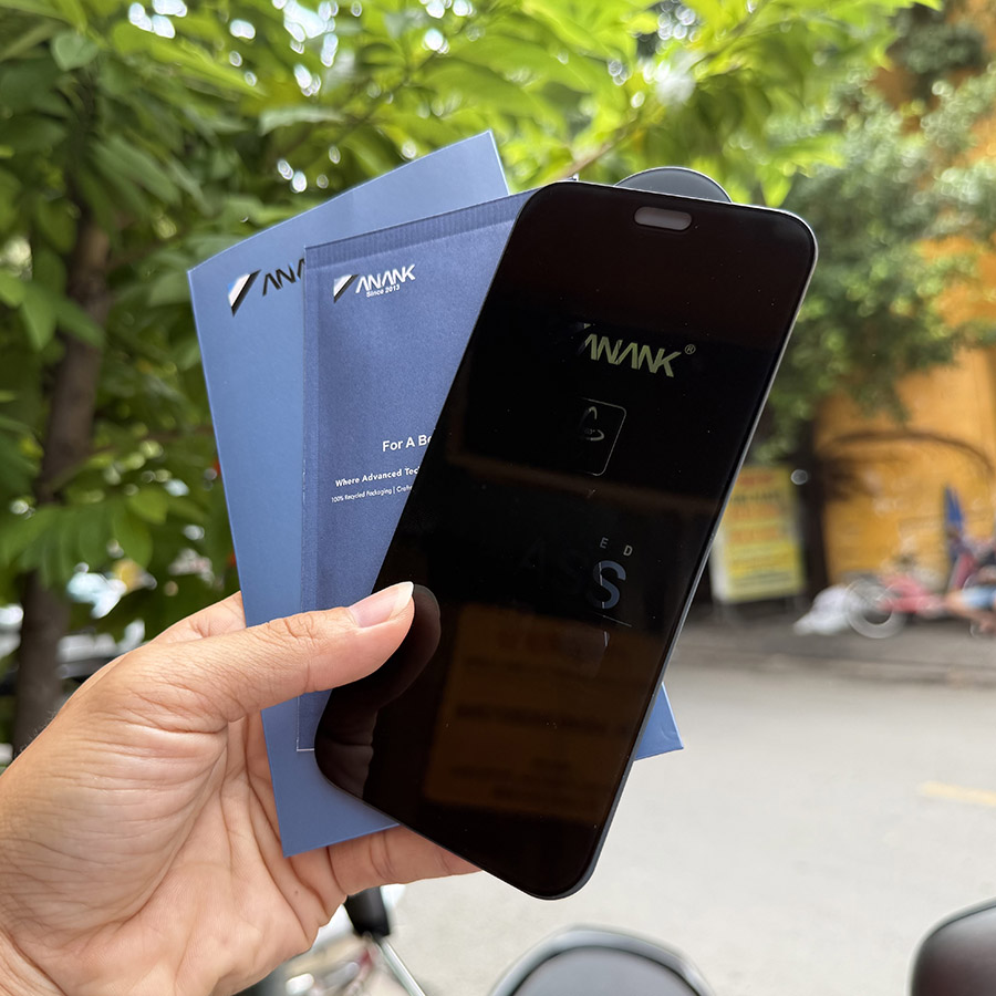 Cường Lực Chống Nhìn Trộm iPhone 18 Pro Max Anank 360 Độ Chính Hãng