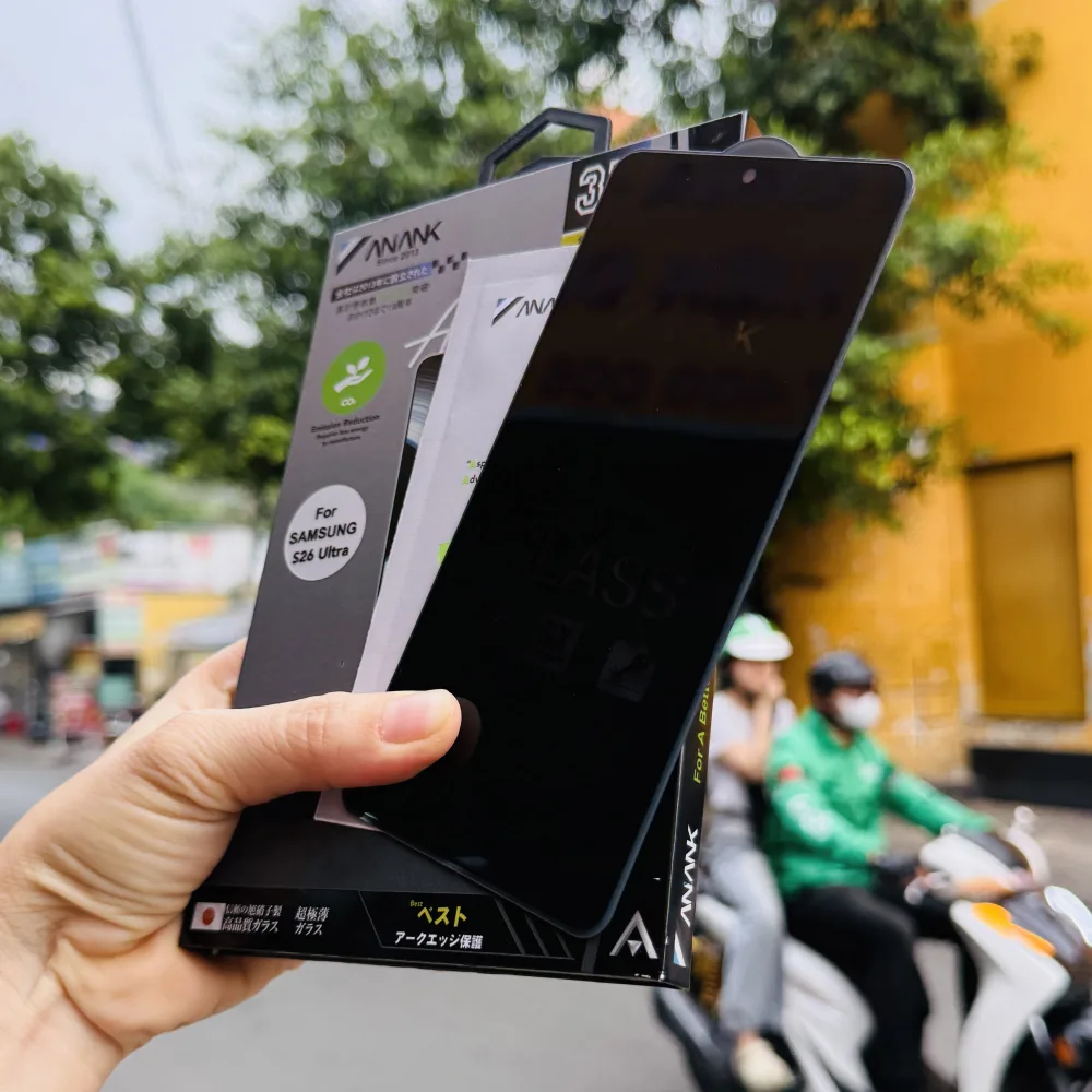 Cường lực chống nhìn trộm Galaxy S26 Ultra Anank
