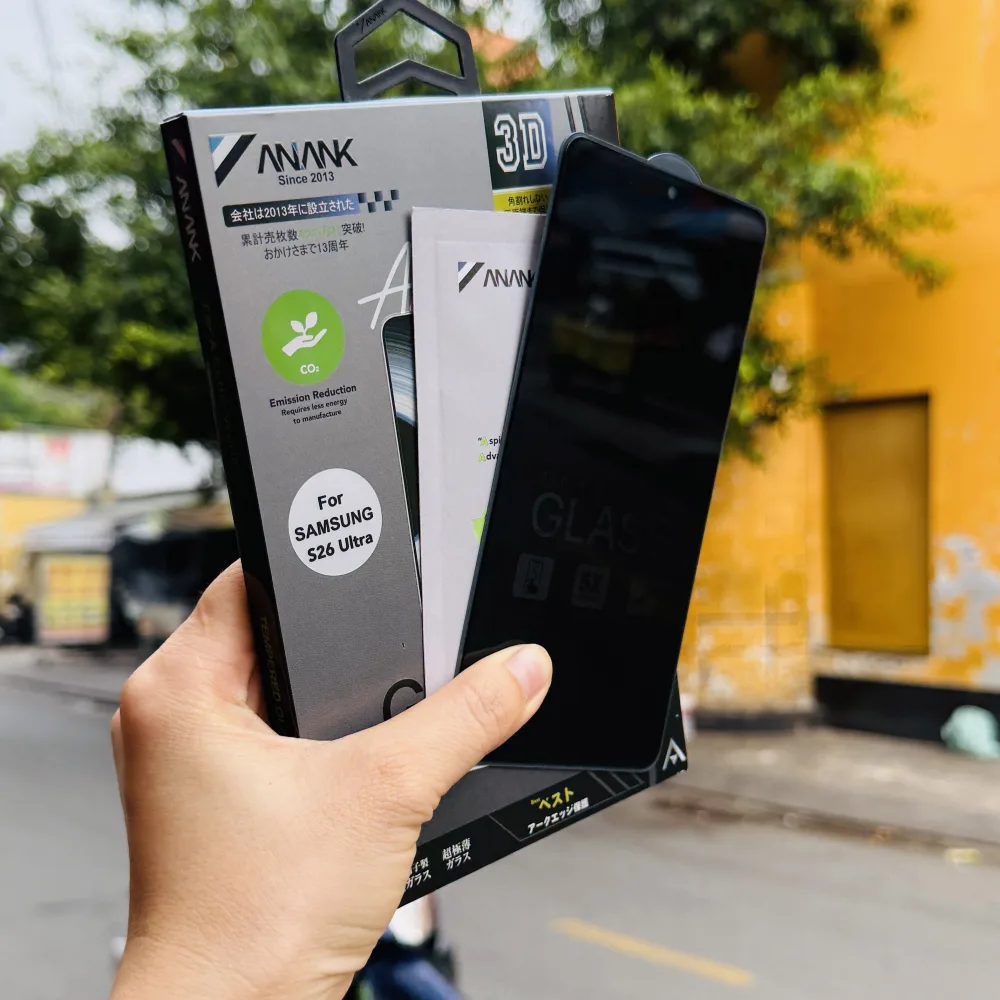 Cường lực chống nhìn trộm Galaxy S26 Ultra Anank