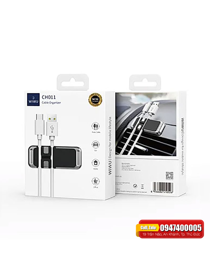 Giá đỡ cáp sạc WiWu CH011