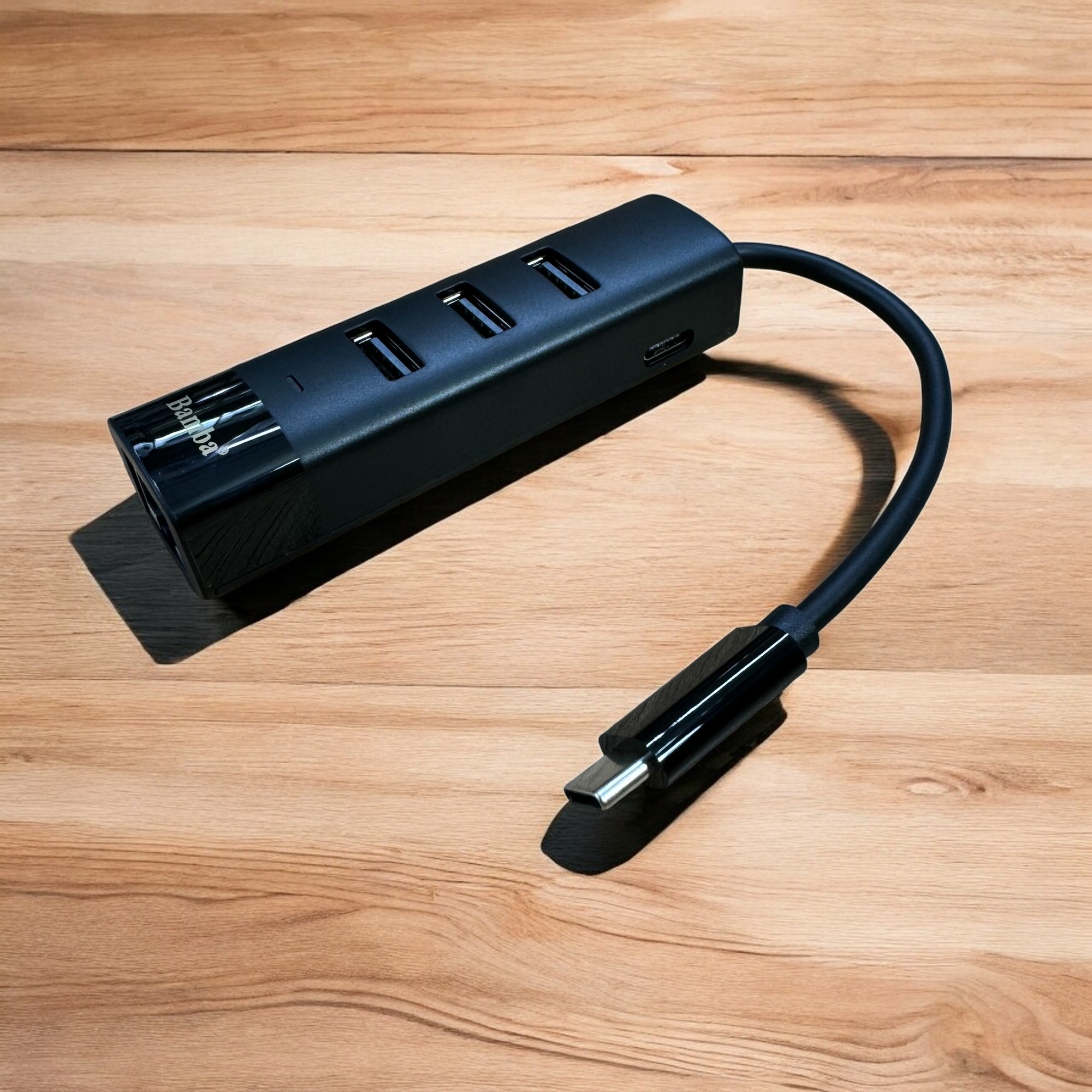 HUB Bamba USB-C sang 3 USB-A, RJ45, USB1C