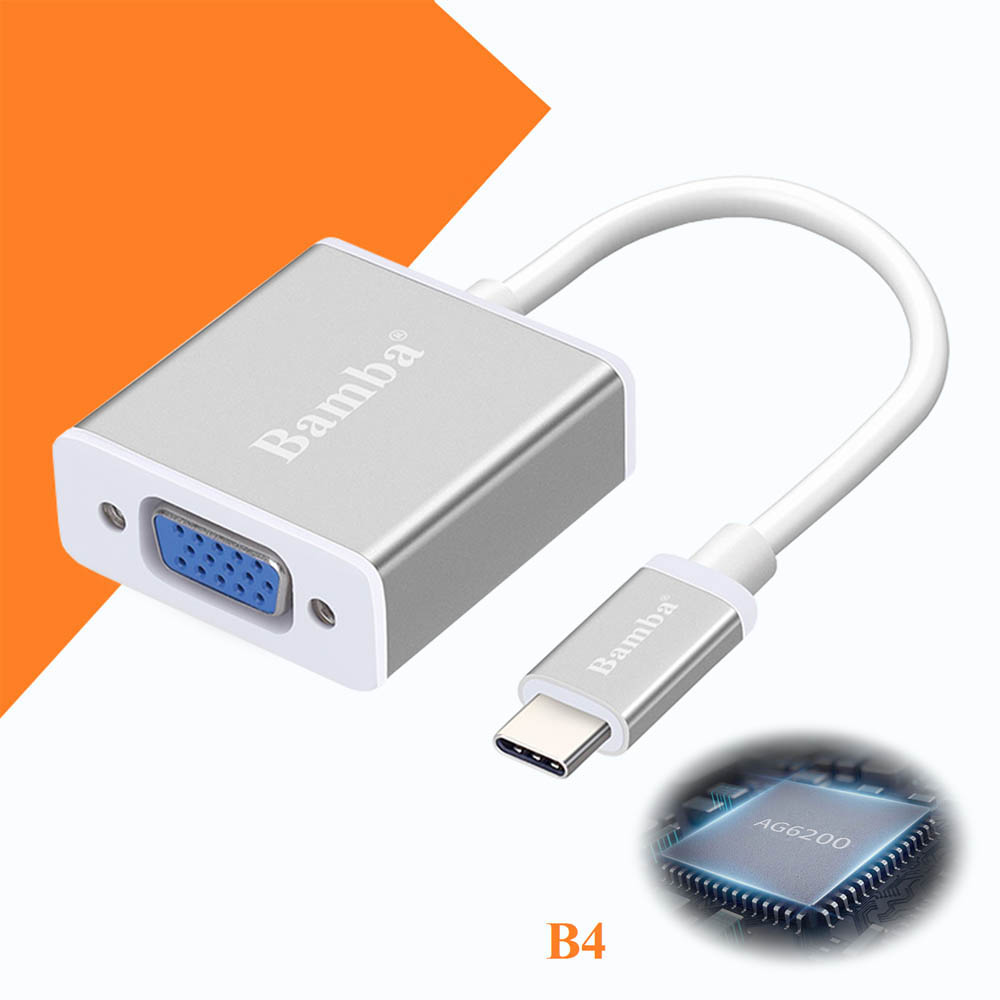 Hub USB C to VGA Bamba B4