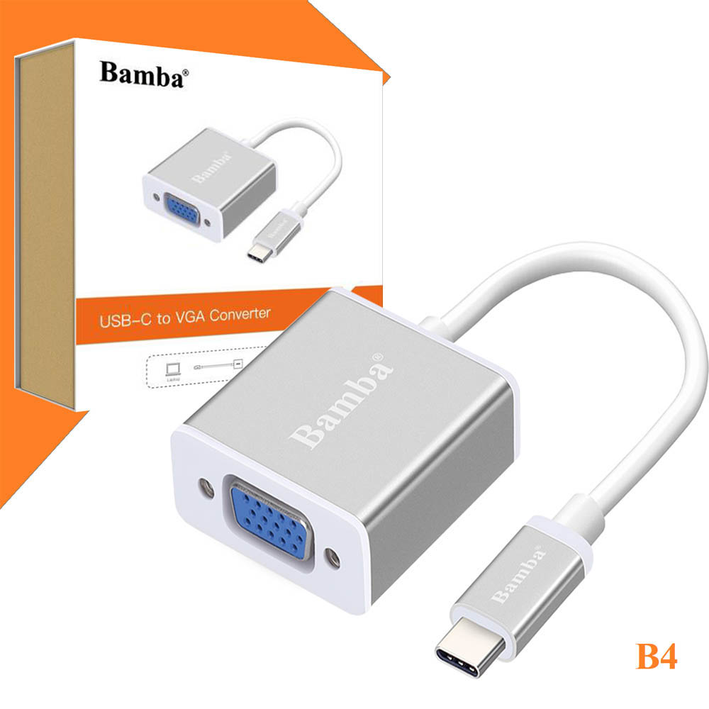 Hub USB C to VGA Bamba B4