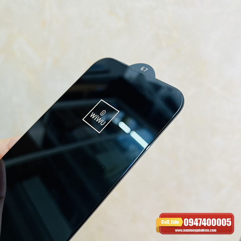 Cường lực chống nhìn trộm WiWu iPhone 14 Pro Max chính hãng