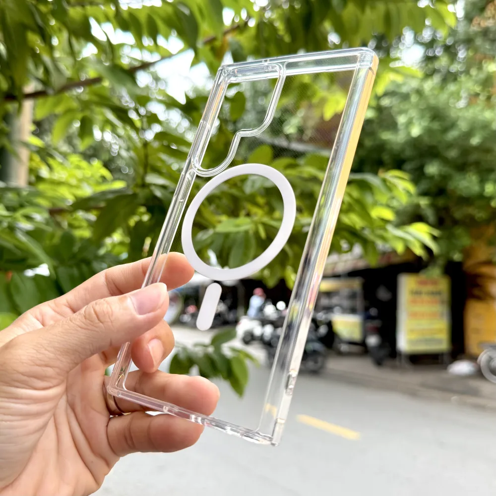 Ốp lưng Galaxy S23 Ultra Likgus Magsafe trong suốt