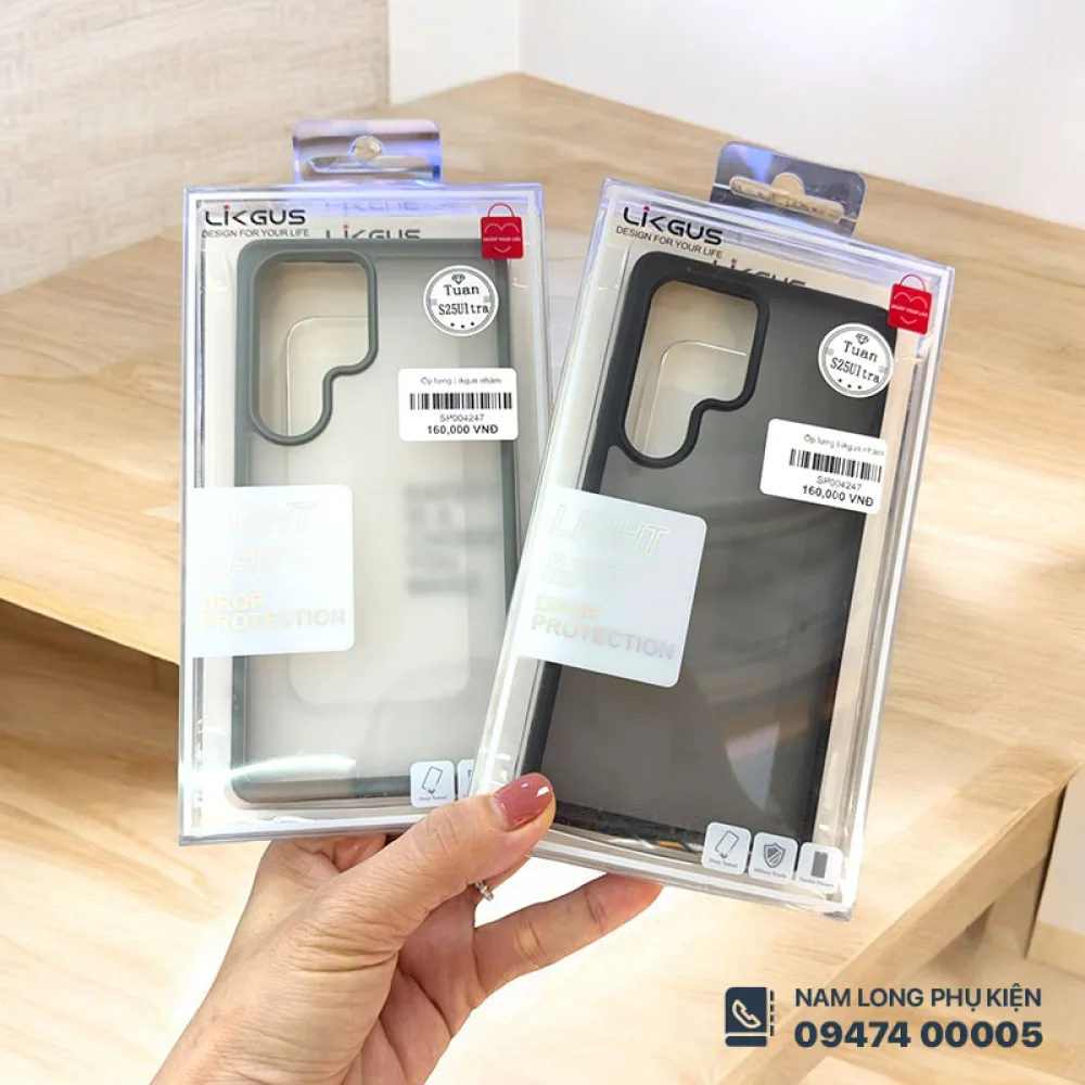 Ốp lưng Galaxy S25 Ultra lưng nhám