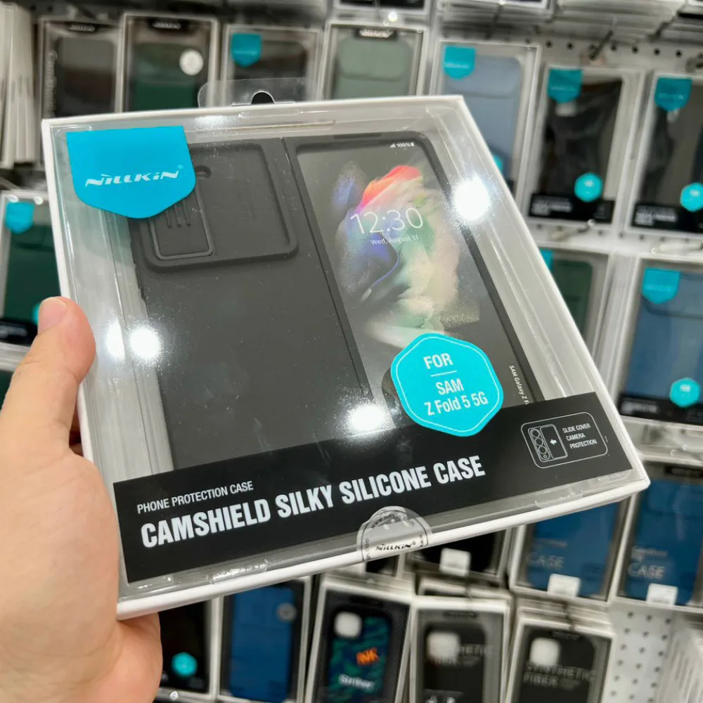 Ốp lưng Galaxy Z Fold 5 Nillkin CamShield Silky chính hãng