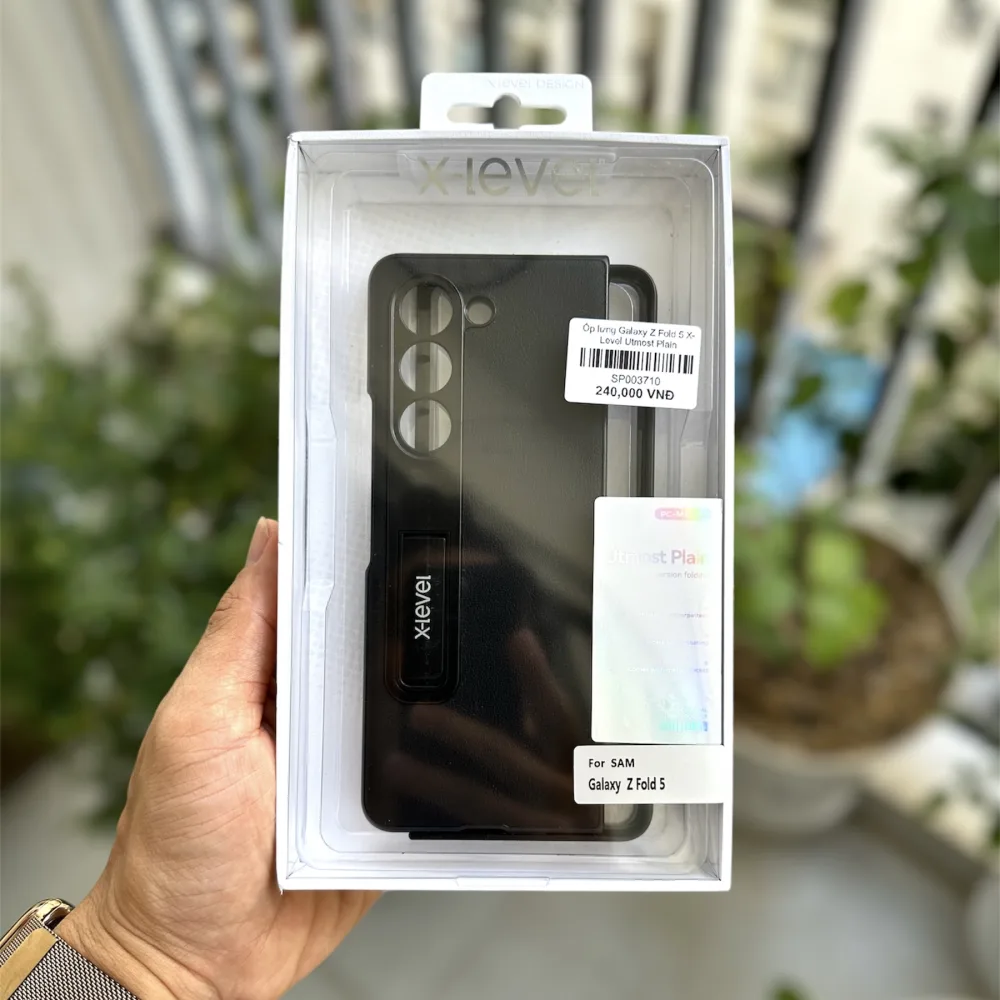 Ốp lưng Galaxy Z Fold 5 X-level Utmost Plain kệ