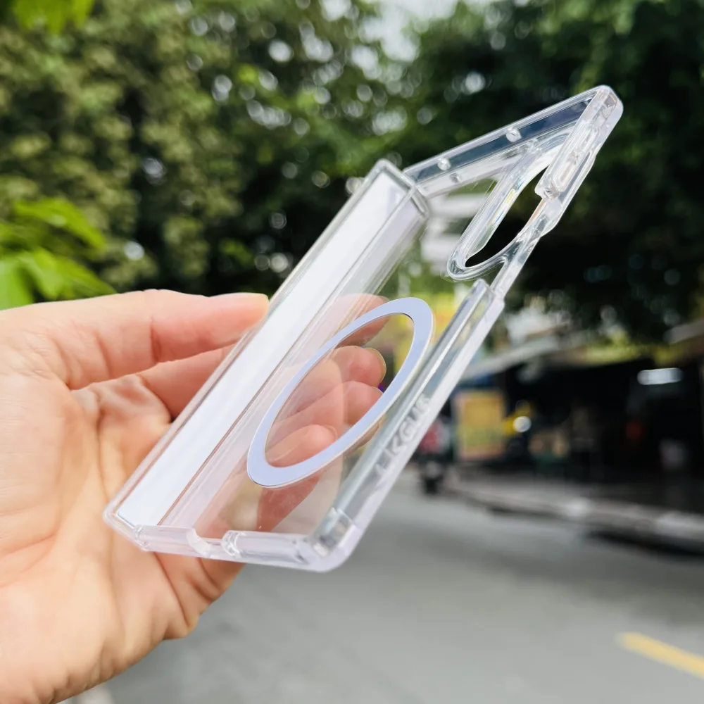 Ốp lưng Galaxy Z Fold8 Magsafe Likgus Offical trong suốt