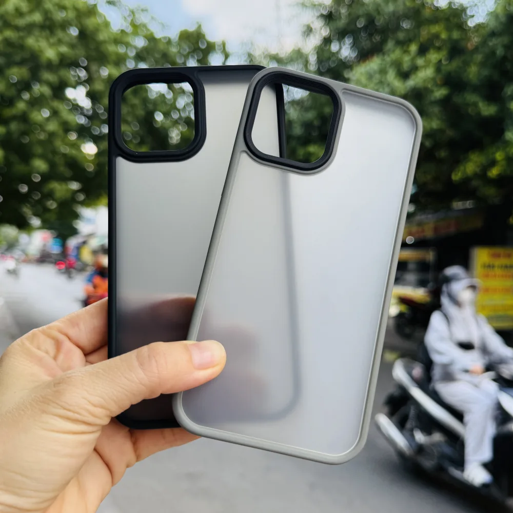 Ốp lưng iPhone 12 Pro Max Likgus viền màu