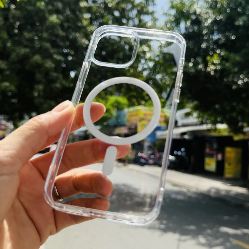 Ốp lưng iPhone 12 Pro Likgus trong suốt Magsafe